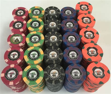 Ex casino poker chips